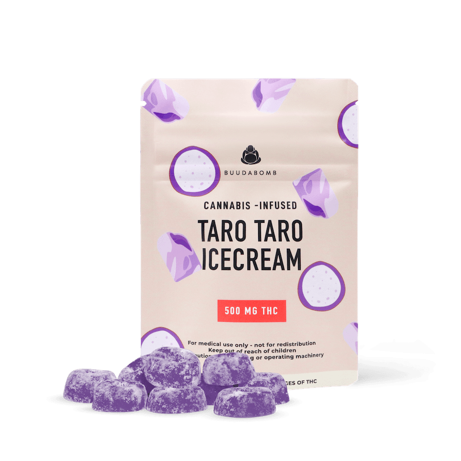 BuudaBomb Taro Taro Ice Cream Gummies 500mg